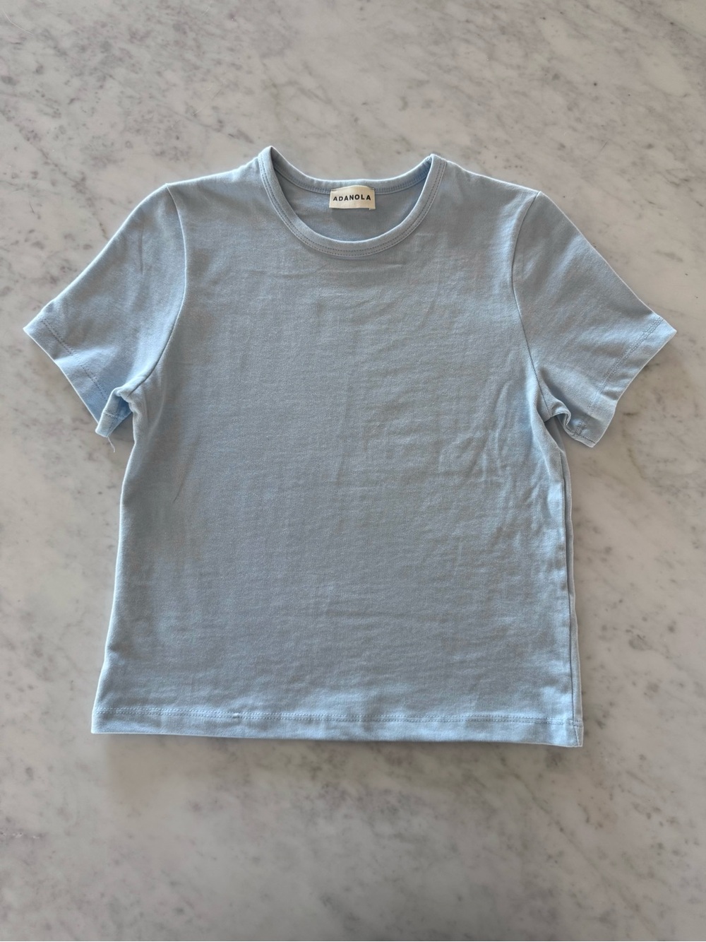adanola baby blue tee